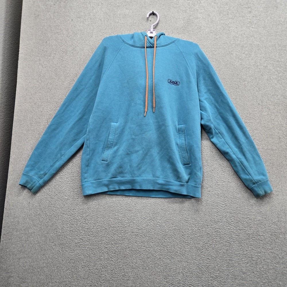 Nike Men Hoodie M Blue Fleece LeBron James Strive For Greatness READ